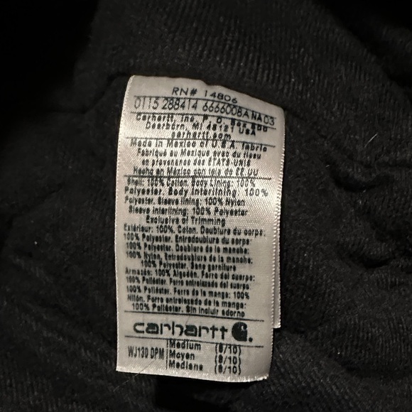 Carhartt Women's Jacket in Dark Purple - Picture 4 of 4